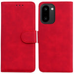 mobilskal till OnePlus Ace 6 5G / Ace 6T 5G / 15R 5G enfärgat läderplånboksfodral