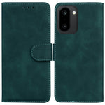 mobilskal till OnePlus Ace 6 5G / Ace 6T 5G / 15R 5G enfärgat läderplånboksfodral