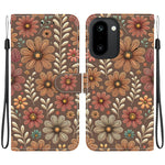 Plånboksfodral för OnePlus Ace 6 5G / Ace 6T 5G / 15R 5G Mönstertryck Läderfodral med Stativ och Rem