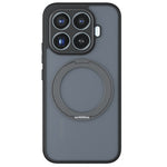For Xiaomi 17T Pro Matte Skin-touch Magnetic Case 360° Rotating Kickstand Shockproof TPU + PC Phone Cover