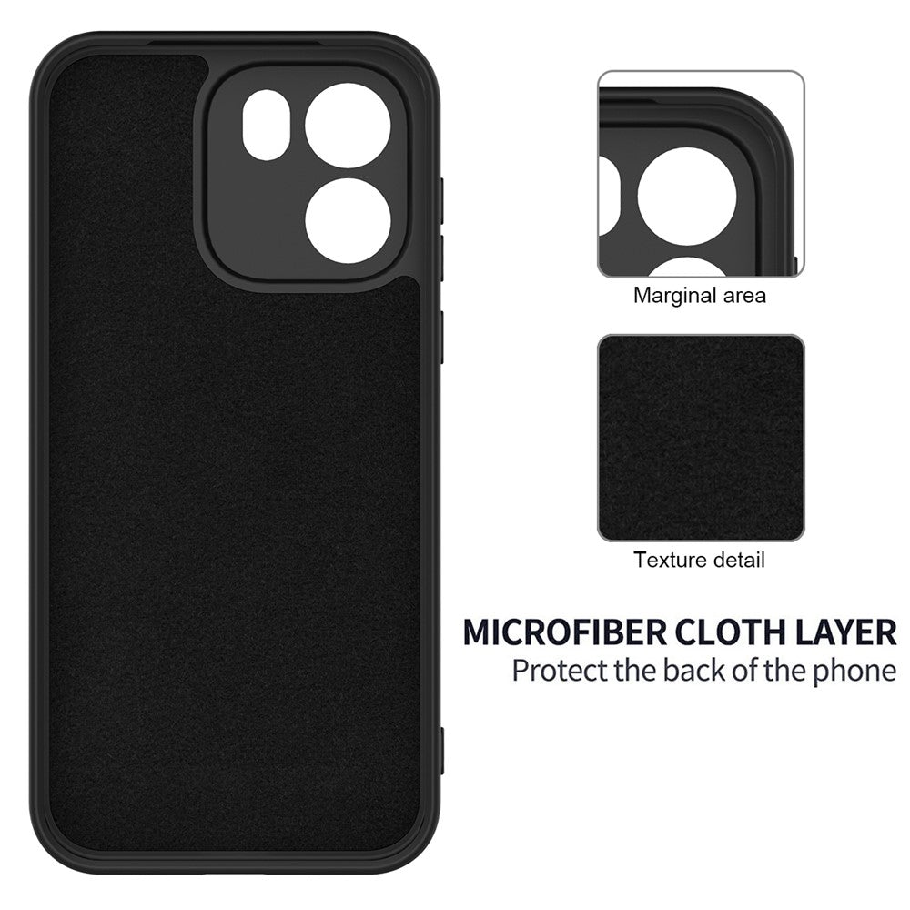 For OnePlus Nord CE6 5G Liquid Silicone Case Phone Back Cover with Hand Strap