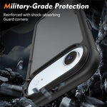 For iPhone Air Case Translucent Matte Anti-Fingerprint PC + TPU 2 in 1 Phone Protective Cover