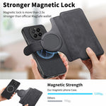 CASENEO MW-03 for Honor Magic7 Pro 5G Magnetic Case Detachable Leather Phone Wallet Cover