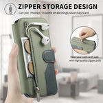 For Realme 16 Pro+ 5G Magnetic Case RFID Blocking Detachable Wallet Stand Cloth Texture Leather Phone Cover