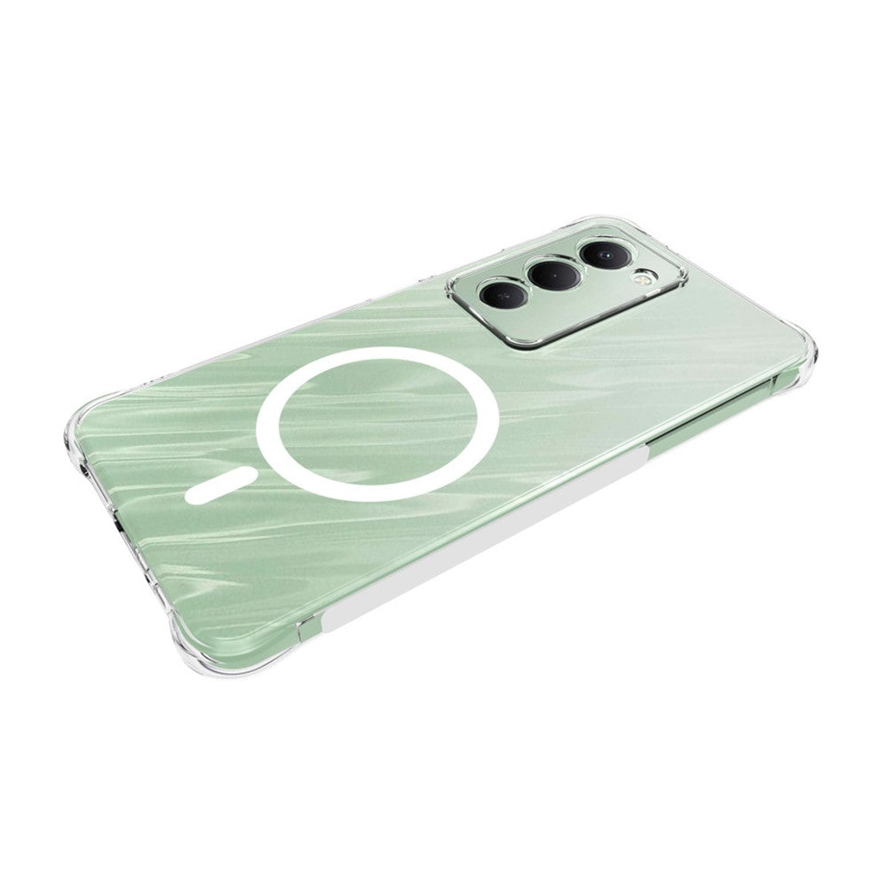 For Xiaomi Redmi 15 4G (EU) (171mm)  /  15 5G (EU) (171mm) Magnetic Case TPU Anti-drop Phone Back Cover