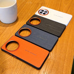 mobilskal för OnePlus Ace 5 5G / Ace 5 Pro 5G / 13R 5G Lädertextur PC + TPU Halkfritt Skyddsfodral