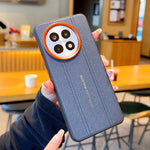 mobilskal för OnePlus Ace 5 5G / Ace 5 Pro 5G / 13R 5G Lädertextur PC + TPU Halkfritt Skyddsfodral