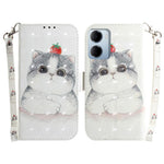 For Xiaomi Redmi 15a 5G  /  R70 5G  /  R70m 5G Case Pattern Printing Leather Wallet Phone Cover with Wrist Strap