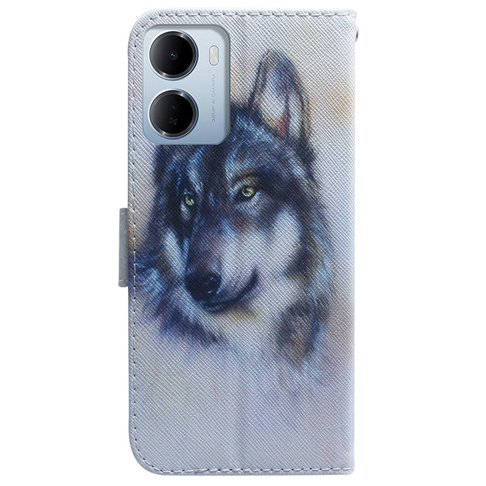 For Xiaomi Redmi 15a 5G  /  R70 5G  /  R70m 5G Wallet Case Pattern Print Leather Phone Cover