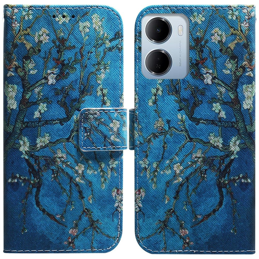For Xiaomi Redmi 15a 5G  /  R70 5G  /  R70m 5G Wallet Case Pattern Print Leather Phone Cover