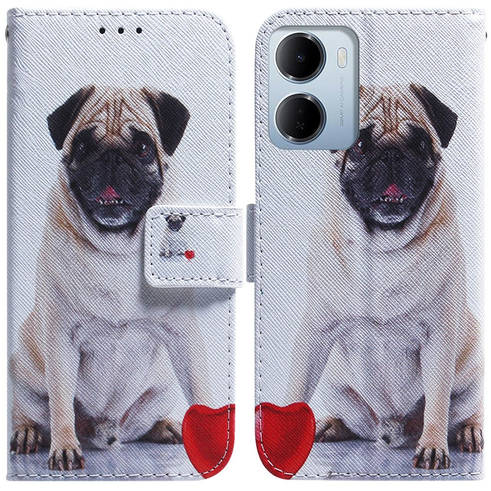 For Xiaomi Redmi 15a 5G  /  R70 5G  /  R70m 5G Wallet Case Pattern Print Leather Phone Cover