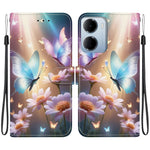 For Xiaomi Redmi 15a 5G  /  R70 5G  /  R70m 5G Case Pattern Printing Leather Flip Wallet Phone Cover with Lanyard