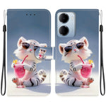 For Xiaomi Redmi 15a 5G  /  R70 5G  /  R70m 5G Case Pattern Printing Leather Flip Wallet Phone Cover with Lanyard