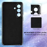 For Samsung Galaxy A27 5G Magnetic Case Glitter TPU Shockproof Phone Cover with Lanyard