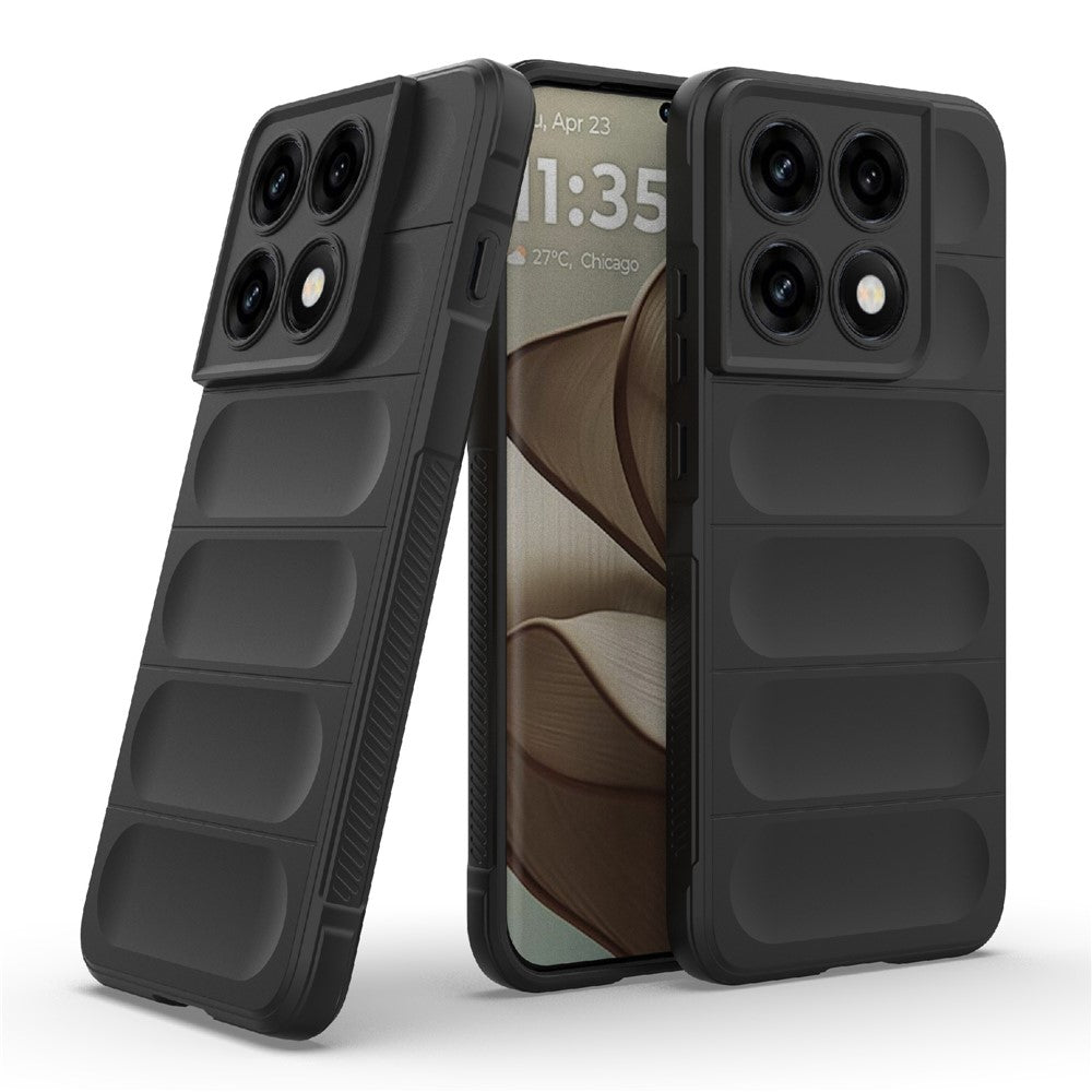Til Motorola Edge 70 Pro 5G cover, anti-fald, blødt TPU, robust telefonbagcover