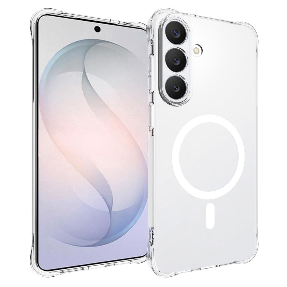 Samsung Galaxy S26 FE Magnetiskt Skal TPU Fallskyddande mobil Baksida