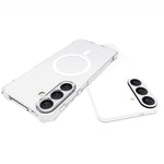 Samsung Galaxy S26 FE Magnetiskt Skal TPU Fallskyddande mobil Baksida