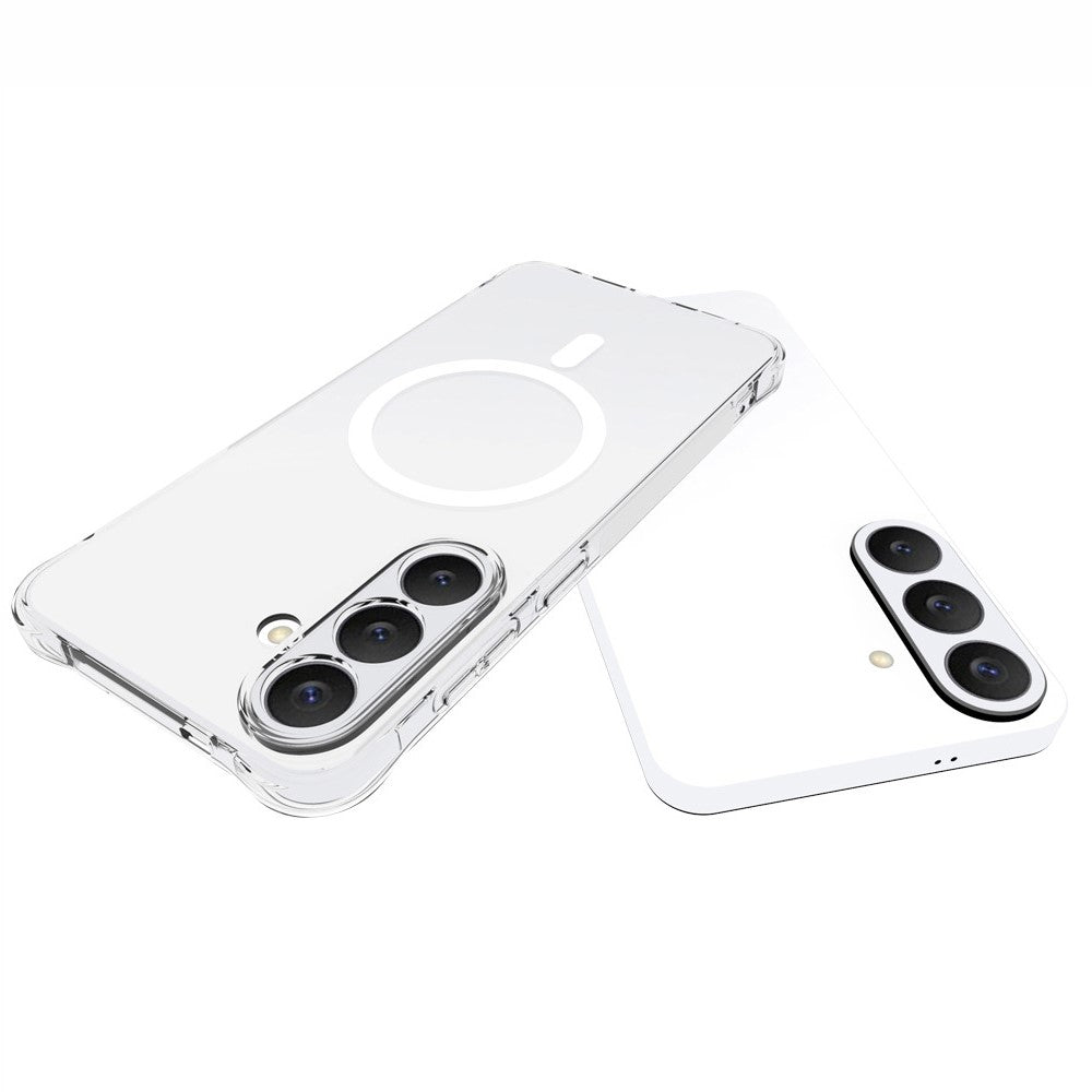 Samsung Galaxy S26 FE Magnetiskt Skal TPU Fallskyddande mobil Baksida
