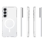 Samsung Galaxy S26 FE Magnetiskt Skal TPU Fallskyddande mobil Baksida