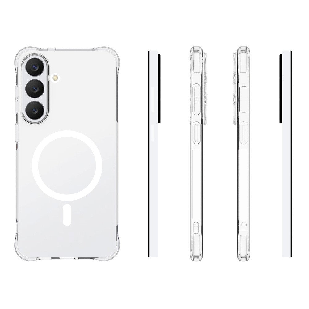 Samsung Galaxy S26 FE Magnetiskt Skal TPU Fallskyddande mobil Baksida