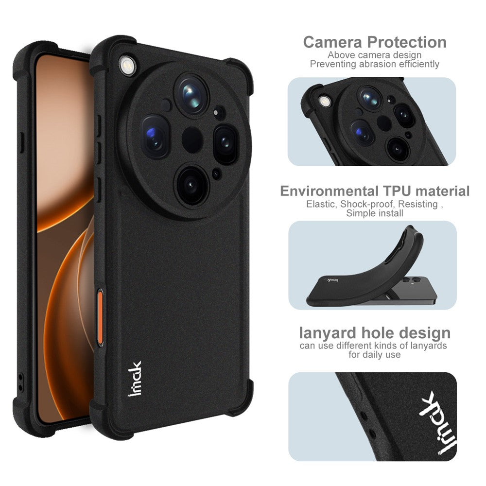 IMAK For Oppo Find X9 Ultra 5G Case TPU Phone Cover Airbag Shockproof Protection