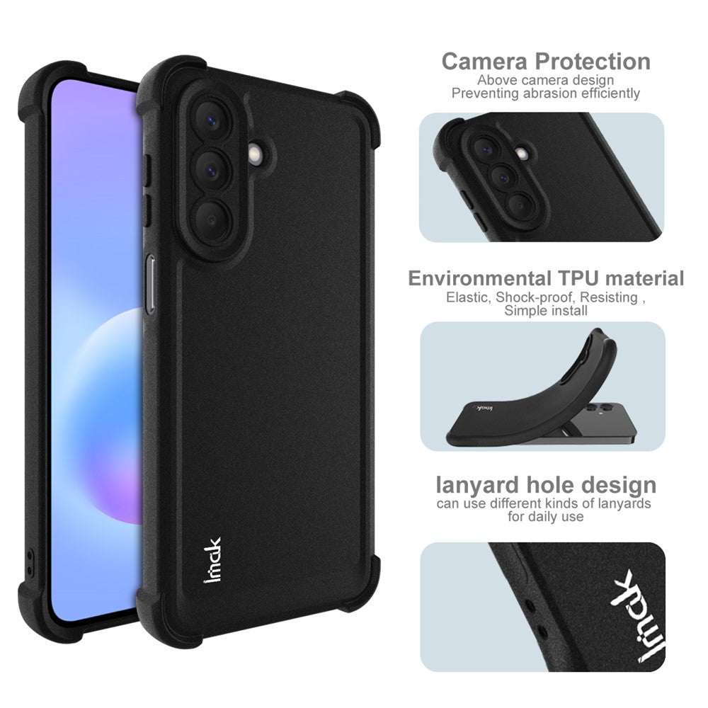 IMAK Cover til Samsung Galaxy M47 5G / A27 5G TPU-telefoncover Airbag Stødabsorberende Beskyttelse