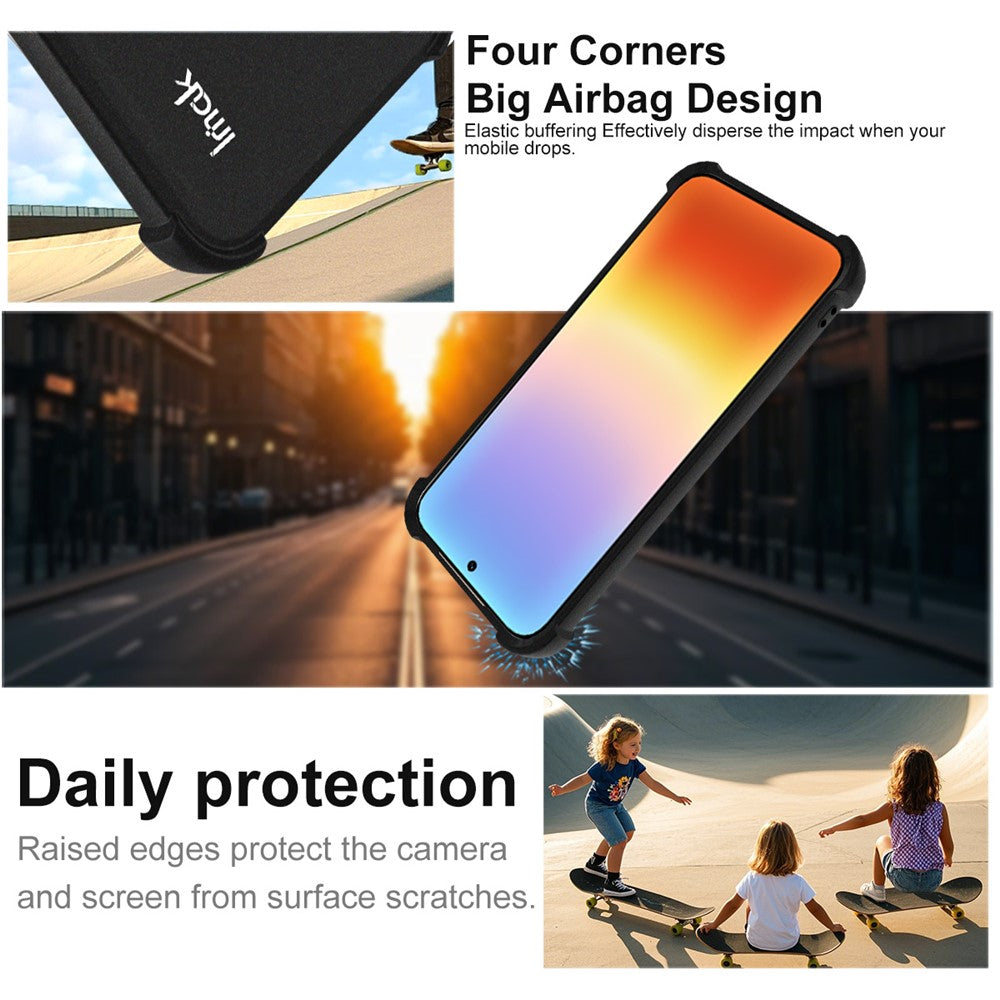 IMAK För Huawei Pura 90s Pro 5G / Pura 90 Pro Skal TPU mobilskydd Airbag Stötsäkert Skydd
