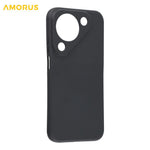 AMORUS For Huawei Pura 90 Case Precise Cutouts TPU Fiber Lining Shockproof Phone Cover