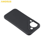 AMORUS For Huawei Pura 90 Case Precise Cutouts TPU Fiber Lining Shockproof Phone Cover