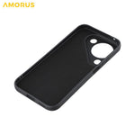 AMORUS For Huawei Pura 90 Case Precise Cutouts TPU Fiber Lining Shockproof Phone Cover