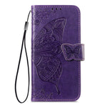 For Blackview Wave 7C Case with Strap Butterfly Pattern PU Leather Wallet Phone Cover