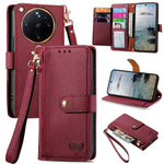For Oppo Find X9 Ultra 5G Case RFID Blocking Zipper Pocket Leather Wallet Phone Cover with Strap