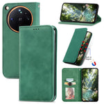 For Oppo Find X9 Ultra 5G Leather Case with Card Holder Magnetic Absorption Phone Cover