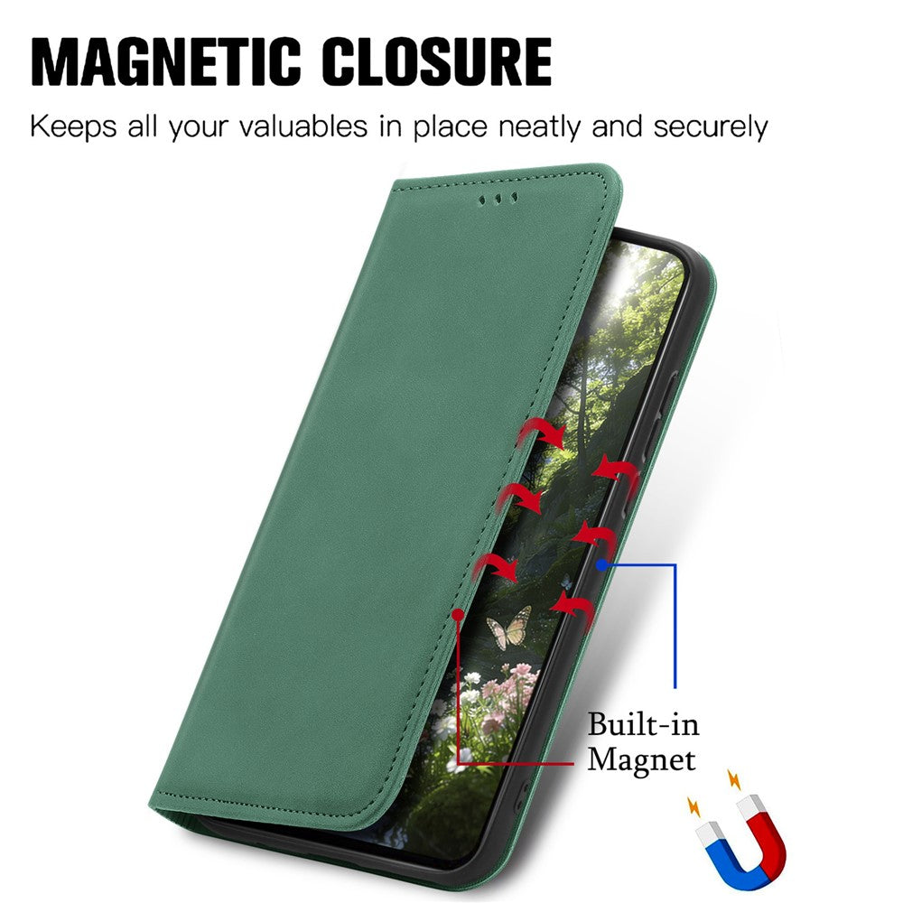For Oppo Find X9 Ultra 5G Leather Case with Card Holder Magnetic Absorption Phone Cover