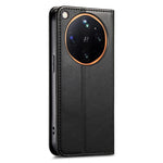 For Oppo Find X9 Ultra 5G Case Wallet Tri-Color Stitching Leather Phone Cover with Elastic Wristband