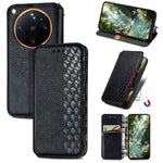 For Oppo Find X9 Ultra 5G Case Rhombus Imprint PU Leather Wallet Phone Cover