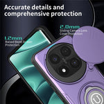 For Xiaomi Redmi Note 14 Pro+ 5G Case with Slide Camera Cover Ring Kickstand PC + TPU Phone Shell