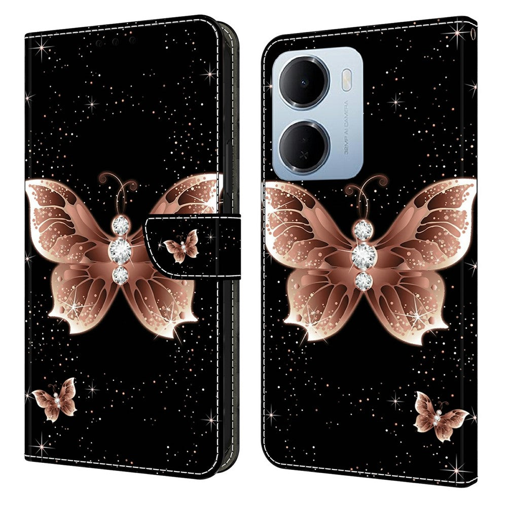 Wallet Case for Xiaomi Redmi 15a 5G / R70 5G / R70m 5G 3D Pattern PU Leather Phone Cover with Stand