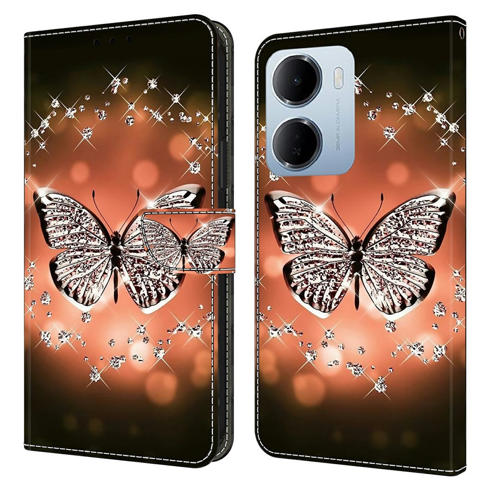 Wallet Case for Xiaomi Redmi 15a 5G / R70 5G / R70m 5G 3D Pattern PU Leather Phone Cover with Stand
