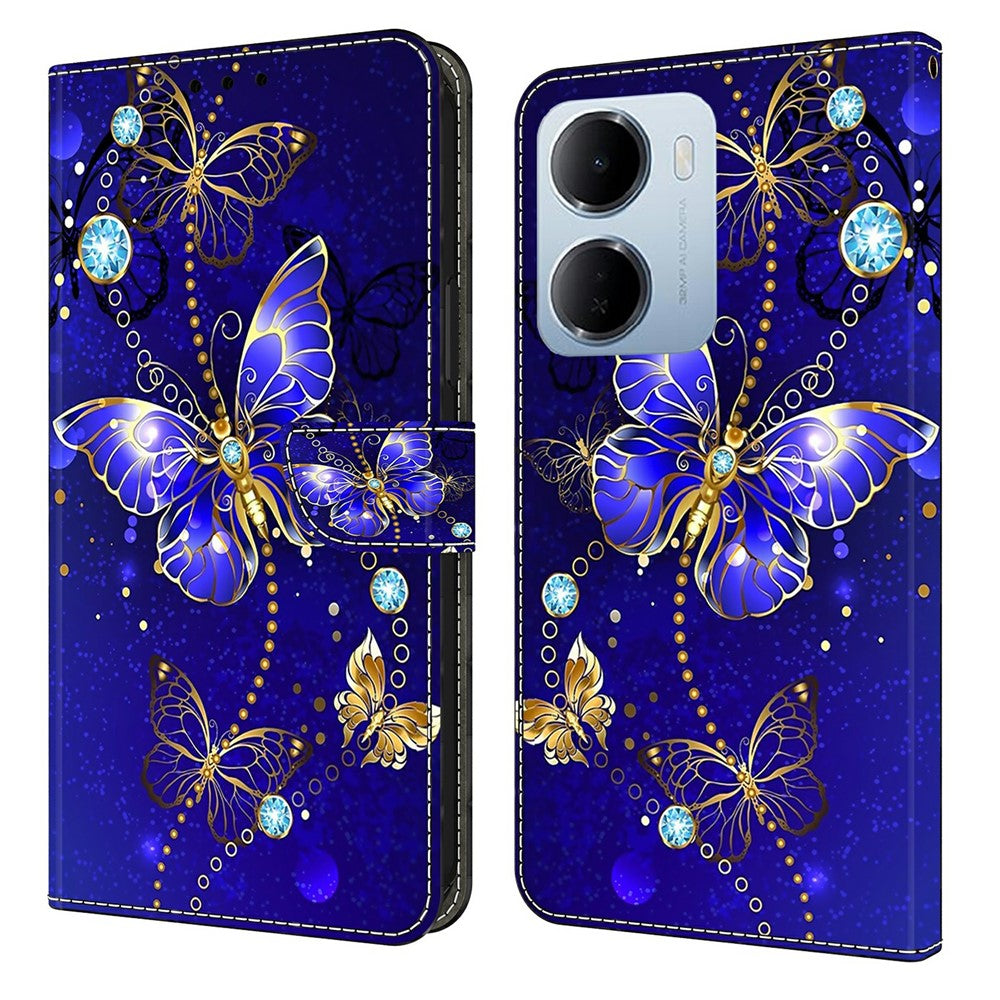 Wallet Case for Xiaomi Redmi 15a 5G / R70 5G / R70m 5G 3D Pattern PU Leather Phone Cover with Stand
