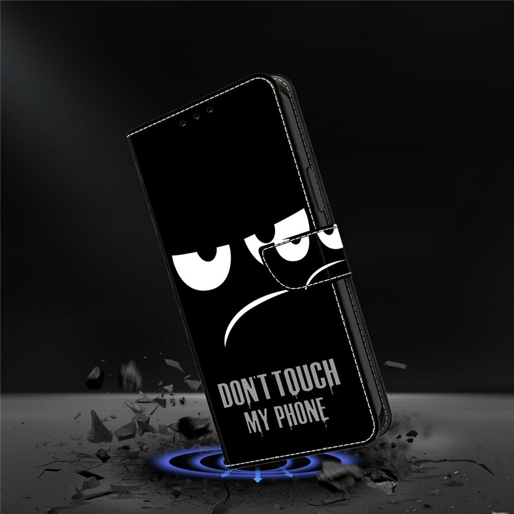 Til Motorola Edge 70 Pro+ 5G / Edge 70 Pro 5G Pung Etui Magnetisk Lås 3D Mønster Læder Telefon Cover