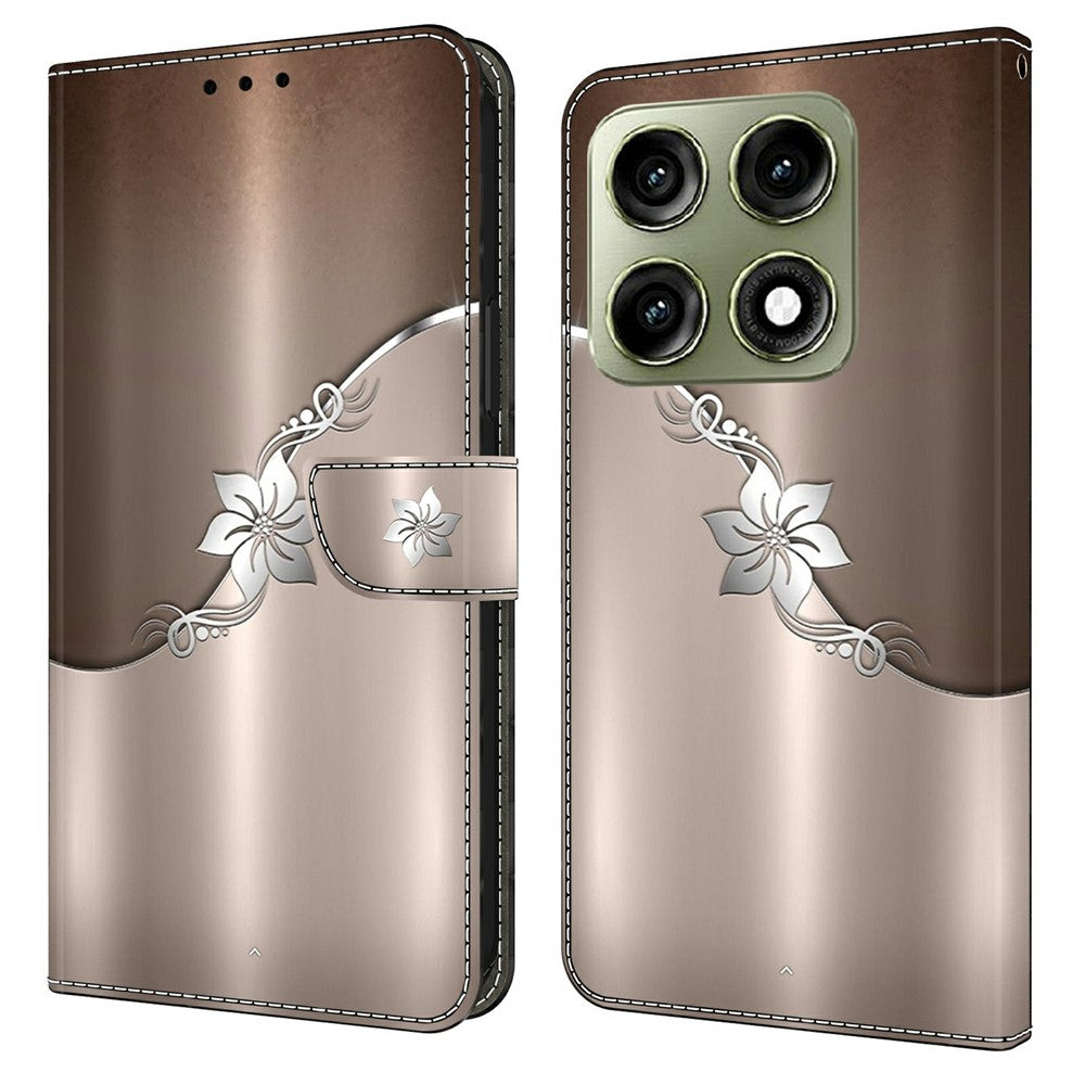 Til Motorola Edge 70 Pro+ 5G / Edge 70 Pro 5G Pung Etui Magnetisk Lås 3D Mønster Læder Telefon Cover
