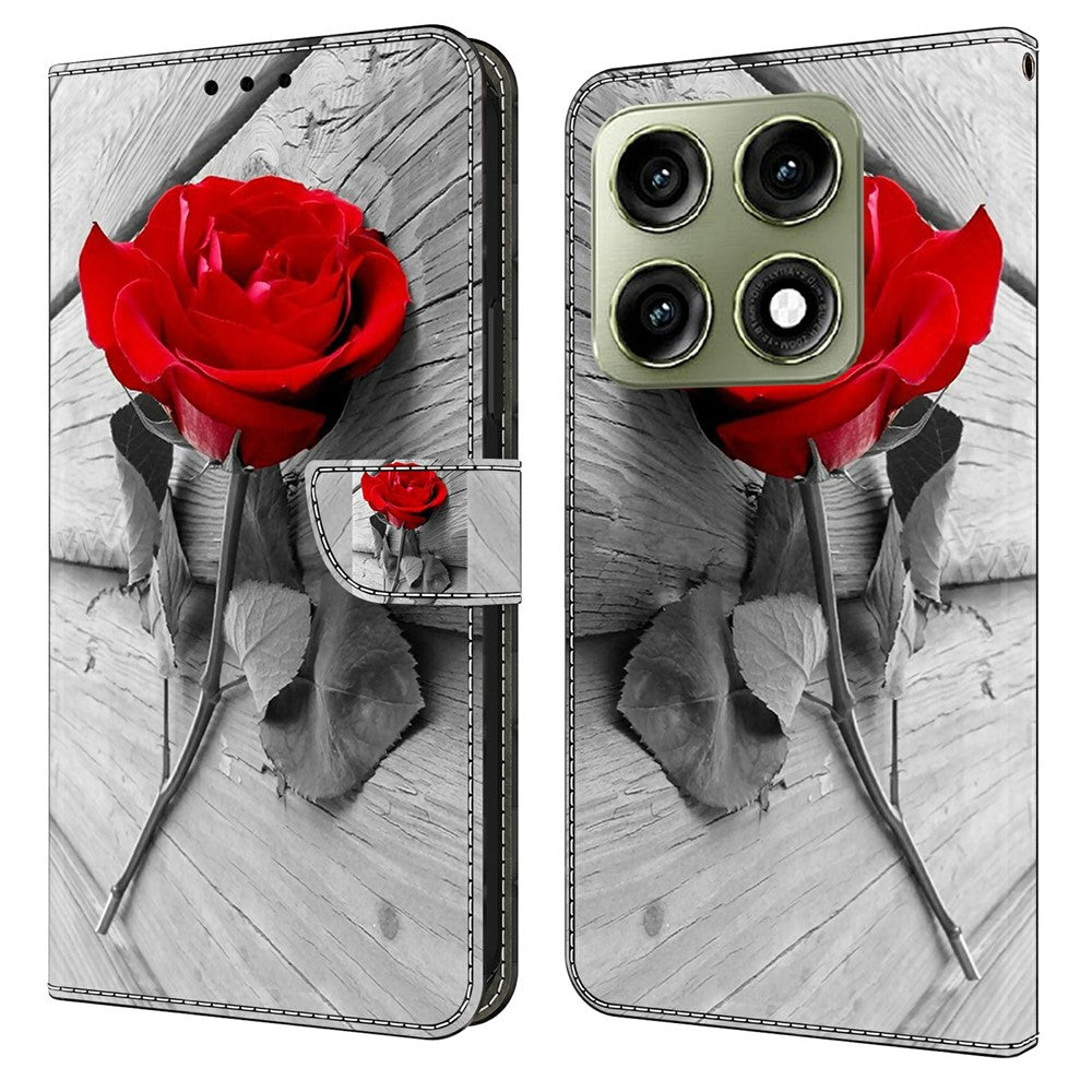 Til Motorola Edge 70 Pro+ 5G / Edge 70 Pro 5G Pung Etui Magnetisk Lås 3D Mønster Læder Telefon Cover
