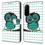 Wallet Case for Xiaomi Redmi A7 Pro 4G (171.56mm) / A7 Pro 5G / Poco C85x 5G Magnetic Clasp 3D Pattern Leather Phone Cover