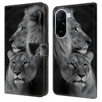 Wallet Case for Xiaomi Redmi A7 Pro 4G (171.56mm) / A7 Pro 5G / Poco C85x 5G Magnetic Clasp 3D Pattern Leather Phone Cover