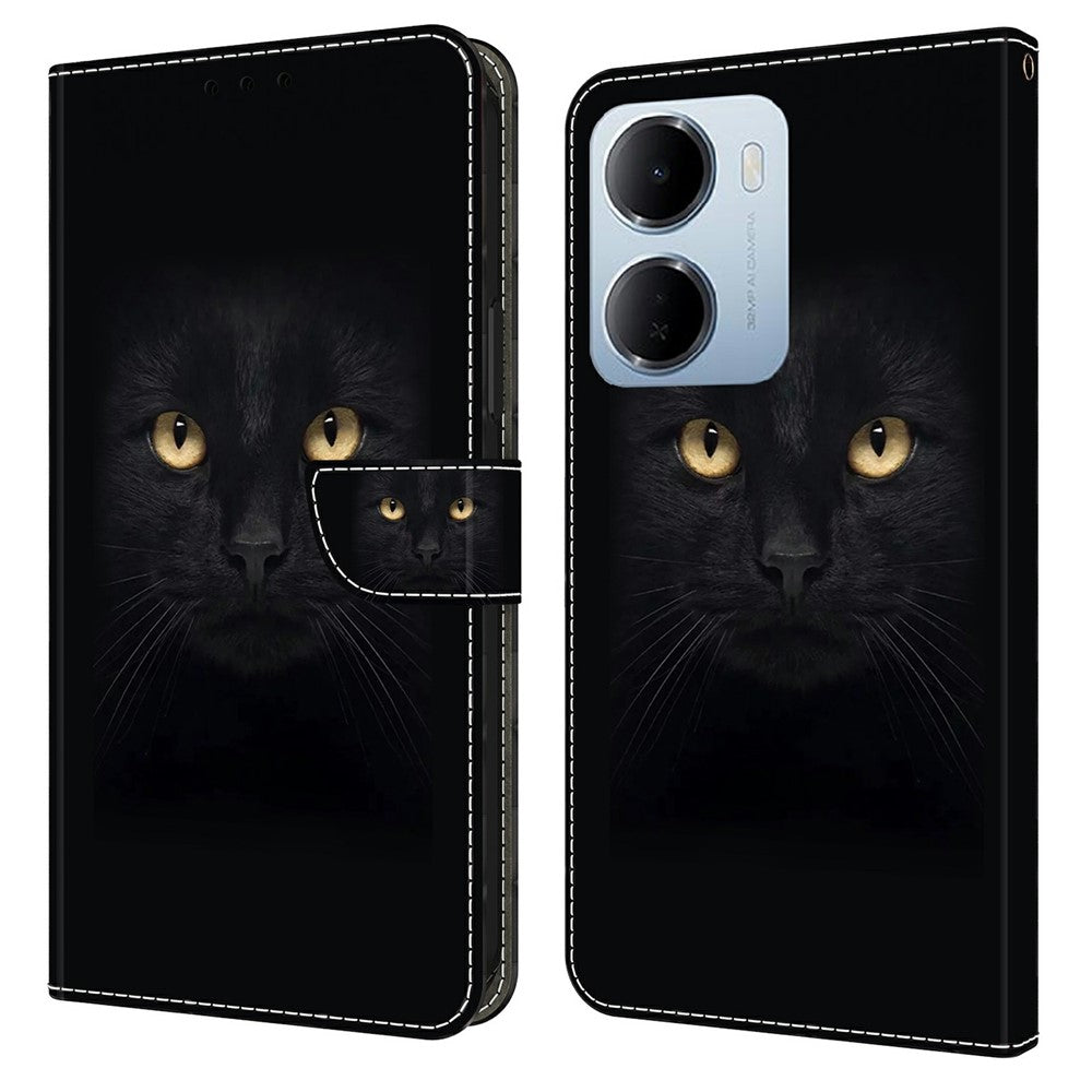 Wallet Case for Xiaomi Redmi 15a 5G / R70 5G / R70m 5G Magnetic Clasp 3D Pattern Leather Phone Cover
