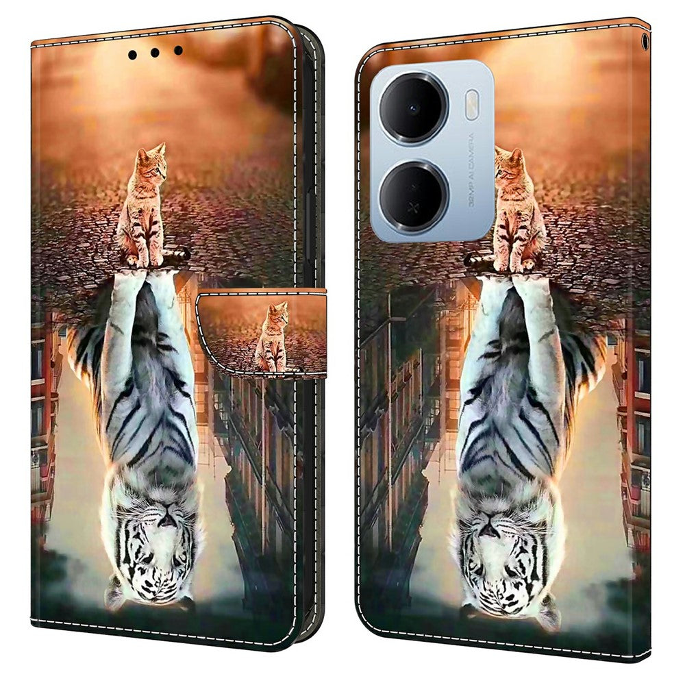 Wallet Case for Xiaomi Redmi 15a 5G / R70 5G / R70m 5G Magnetic Clasp 3D Pattern Leather Phone Cover