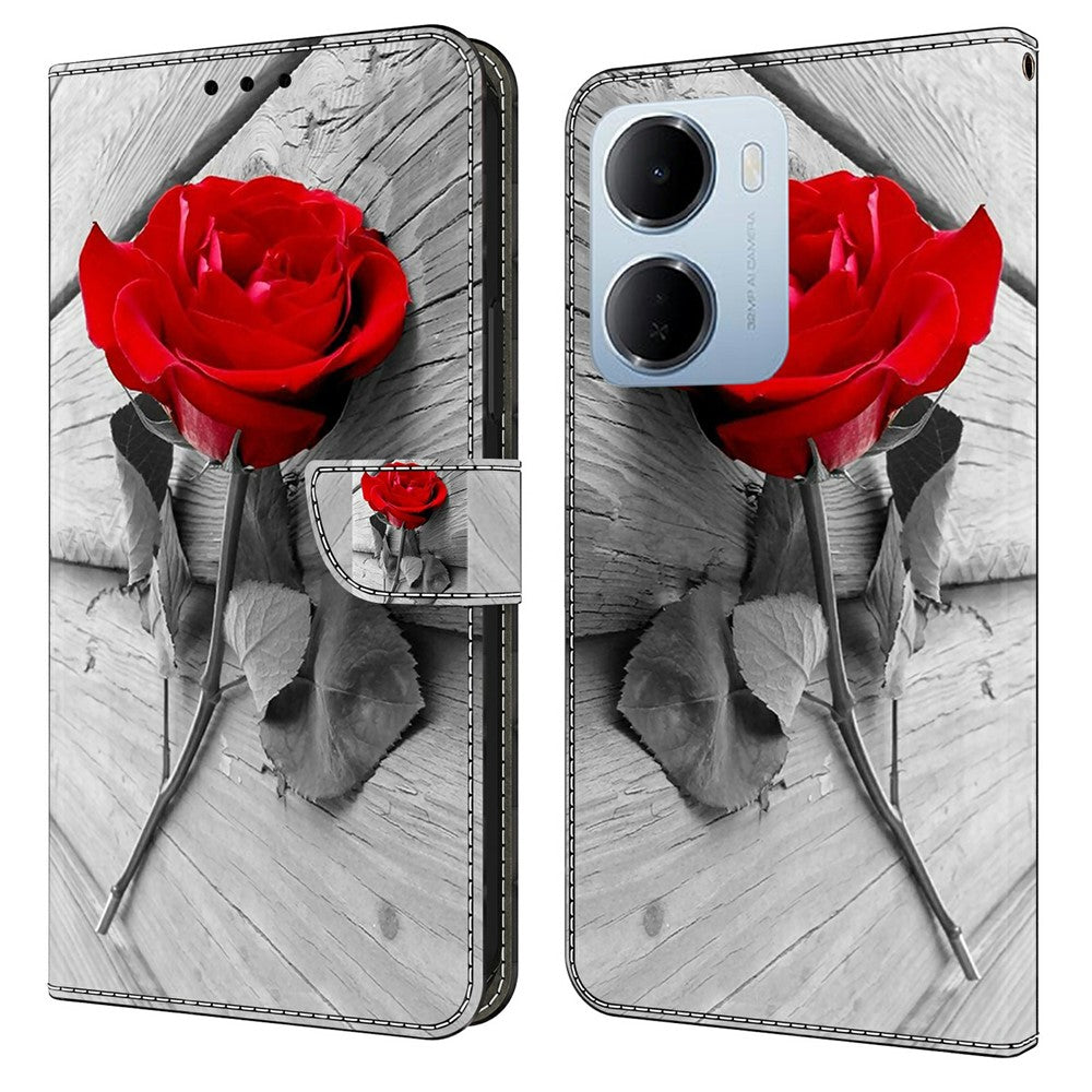 Wallet Case for Xiaomi Redmi 15a 5G / R70 5G / R70m 5G Magnetic Clasp 3D Pattern Leather Phone Cover