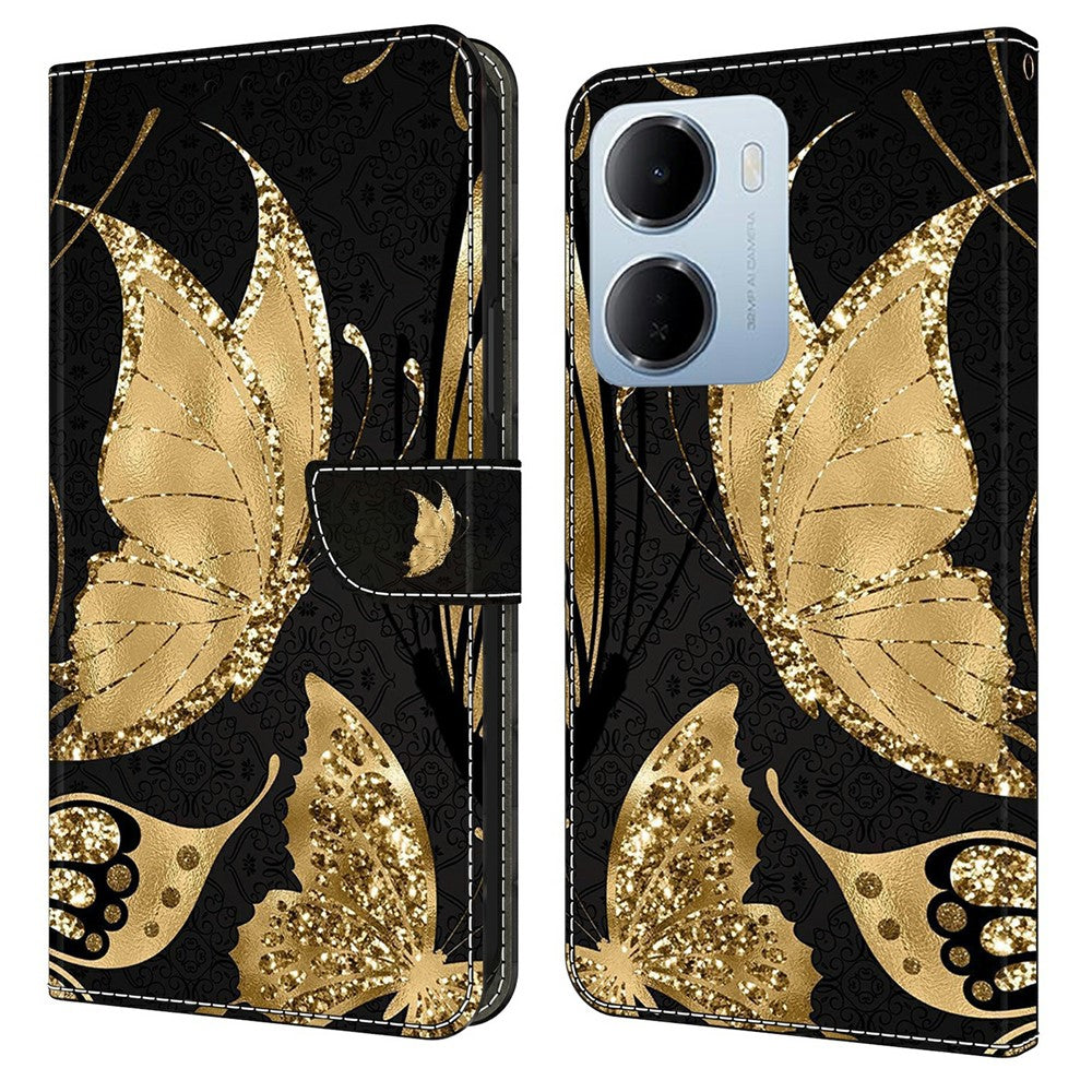 Wallet Case for Xiaomi Redmi 15a 5G / R70 5G / R70m 5G Magnetic Clasp 3D Pattern Leather Phone Cover