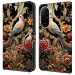 Plånboksfodral för Xiaomi Redmi A7 Pro 4G (171.56mm) / Redmi A7 Pro 5G / Poco C85x 5G PU-lädermobilskal med stativ